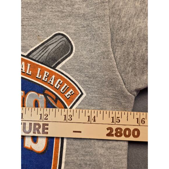 Vtg New York Mets 2000 World Series Sweater National League Champions Boys Small - Picture 7 of 13